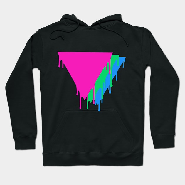 Polysexual Pride Hoodie by Blame_the_Artist